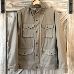 (LIKE NEW) Banana Republic Khaki Four-Pocket Jacket